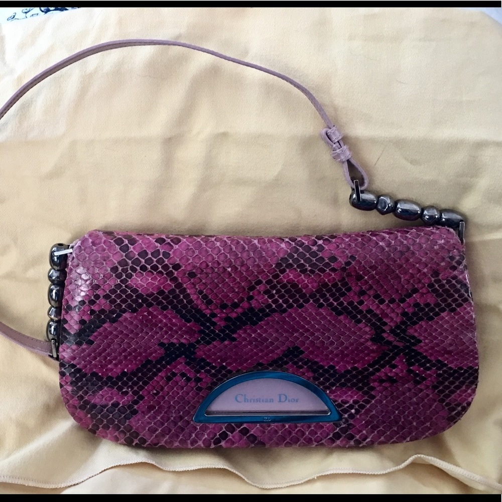 Christian Dior Malice Snakeskin Bag